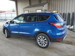 2017 Ford Escape Titanium Blue vin: 1FMCU0JD6HUD08258