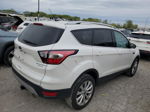 2017 Ford Escape Titanium Белый vin: 1FMCU0JD8HUC25432