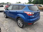 2017 Ford Escape Titanium Blue vin: 1FMCU0JDXHUA88641