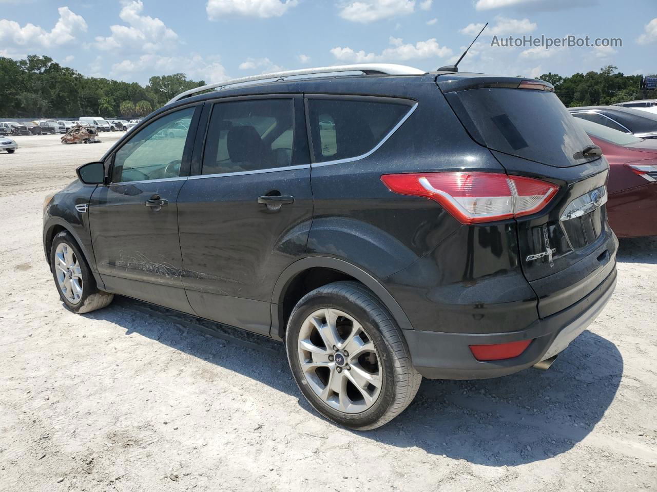 2014 Ford Escape Titanium Black vin: 1FMCU0JX0EUC06928