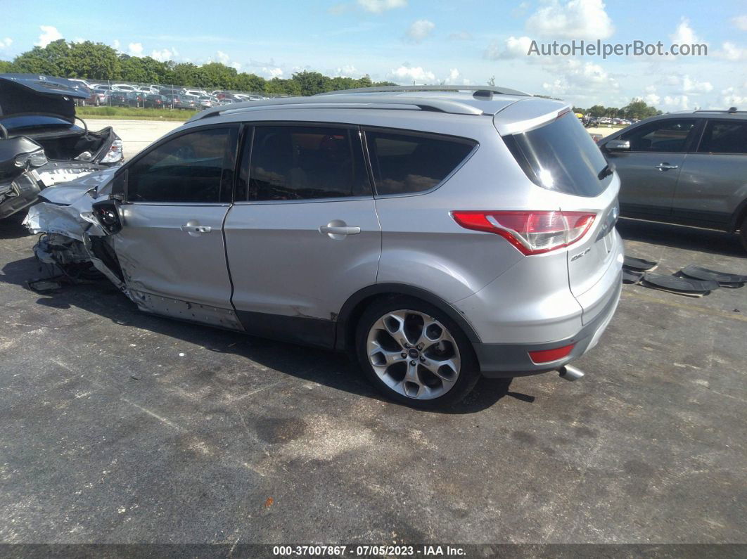 2015 Ford Escape Titanium Silver vin: 1FMCU0JX1FUA57480