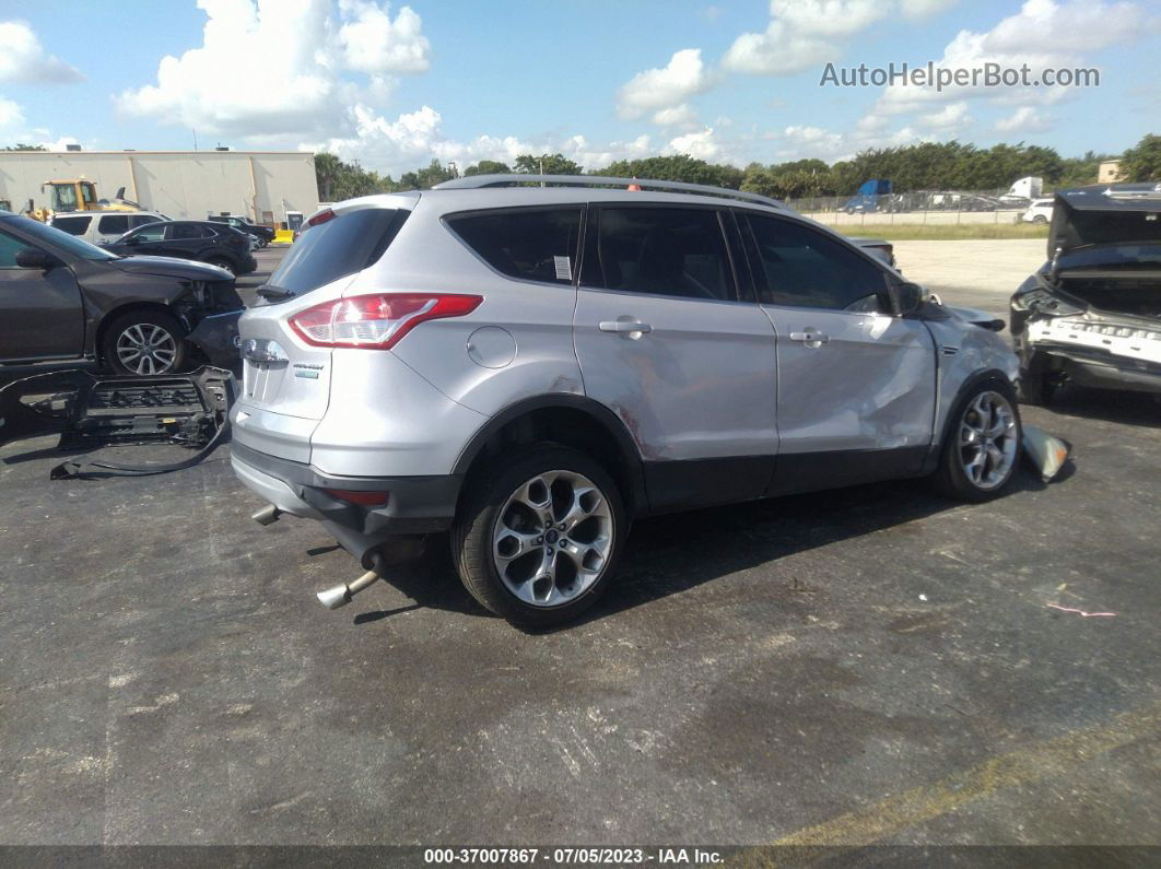 2015 Ford Escape Titanium Silver vin: 1FMCU0JX1FUA57480