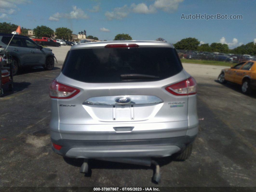 2015 Ford Escape Titanium Silver vin: 1FMCU0JX1FUA57480