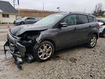 2015 Ford Escape Titanium Серый vin: 1FMCU0JX2FUB70001