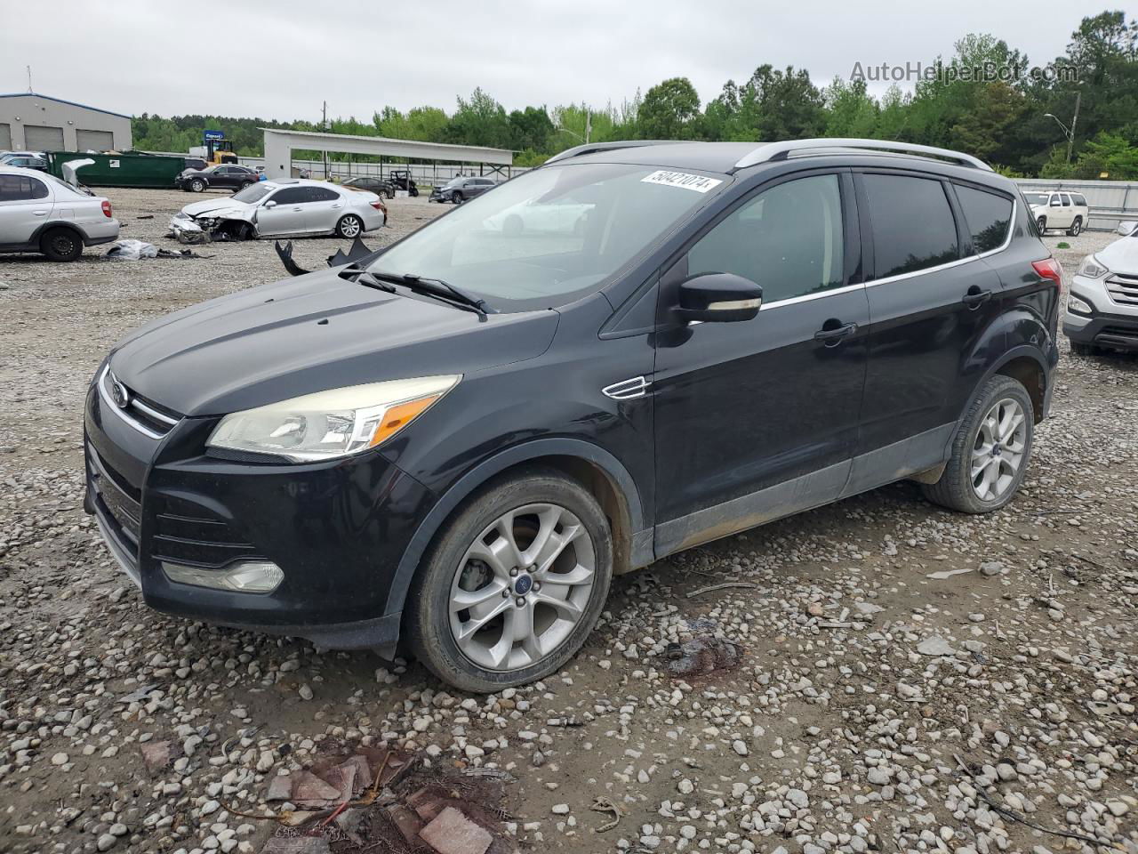 2015 Ford Escape Titanium Black vin: 1FMCU0JX3FUB24970