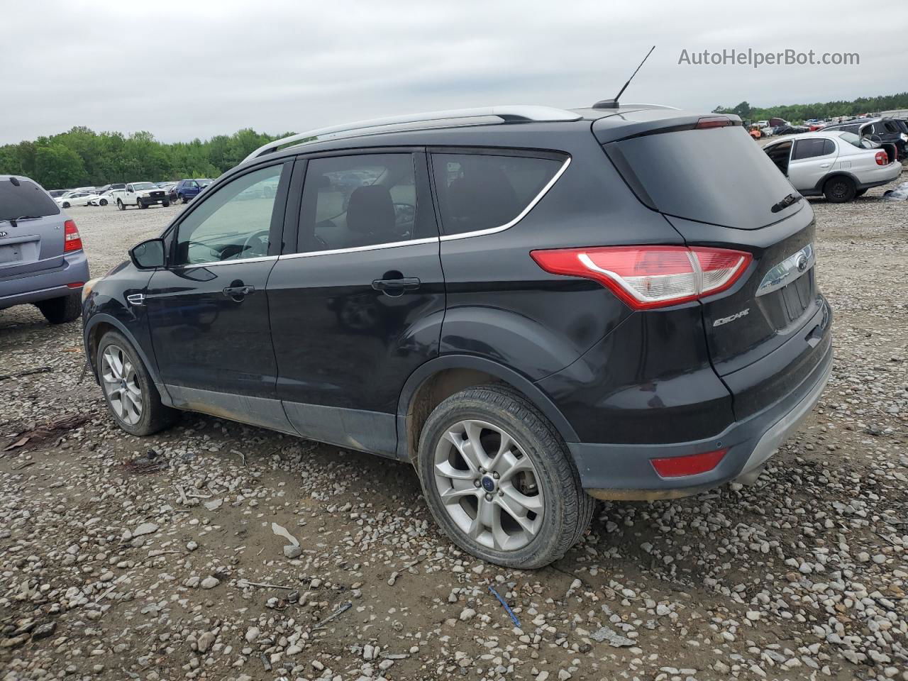 2015 Ford Escape Titanium Black vin: 1FMCU0JX3FUB24970