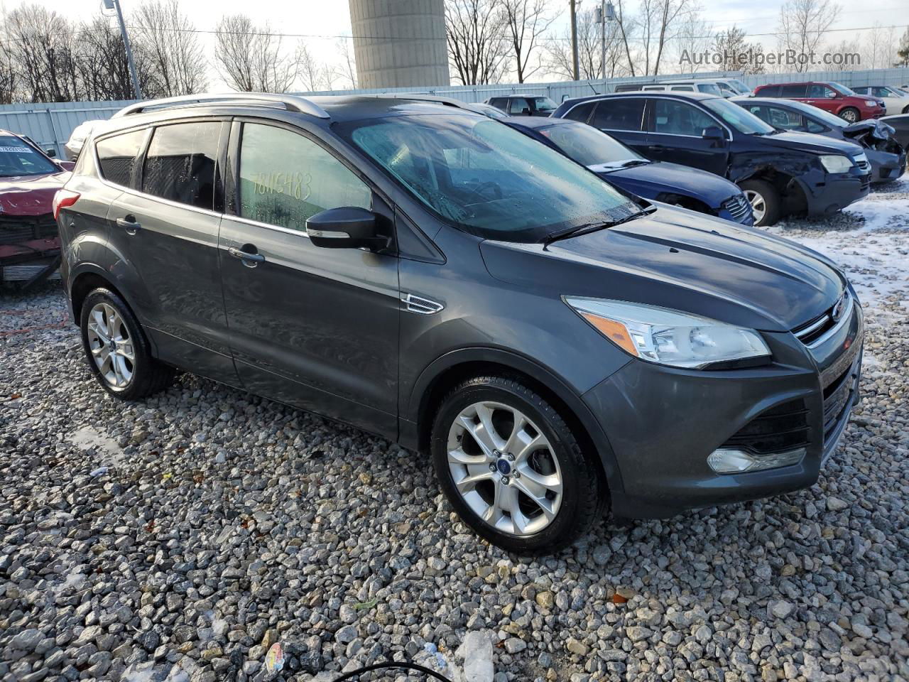 2016 Ford Escape Titanium Charcoal vin: 1FMCU0JX4GUC08782