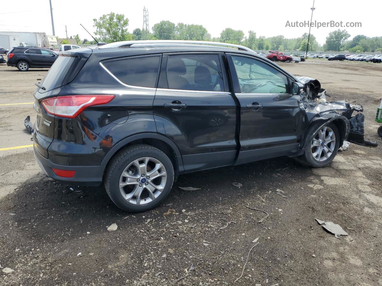 2015 Ford Escape Titanium Black vin: 1FMCU0JX7FUB92771