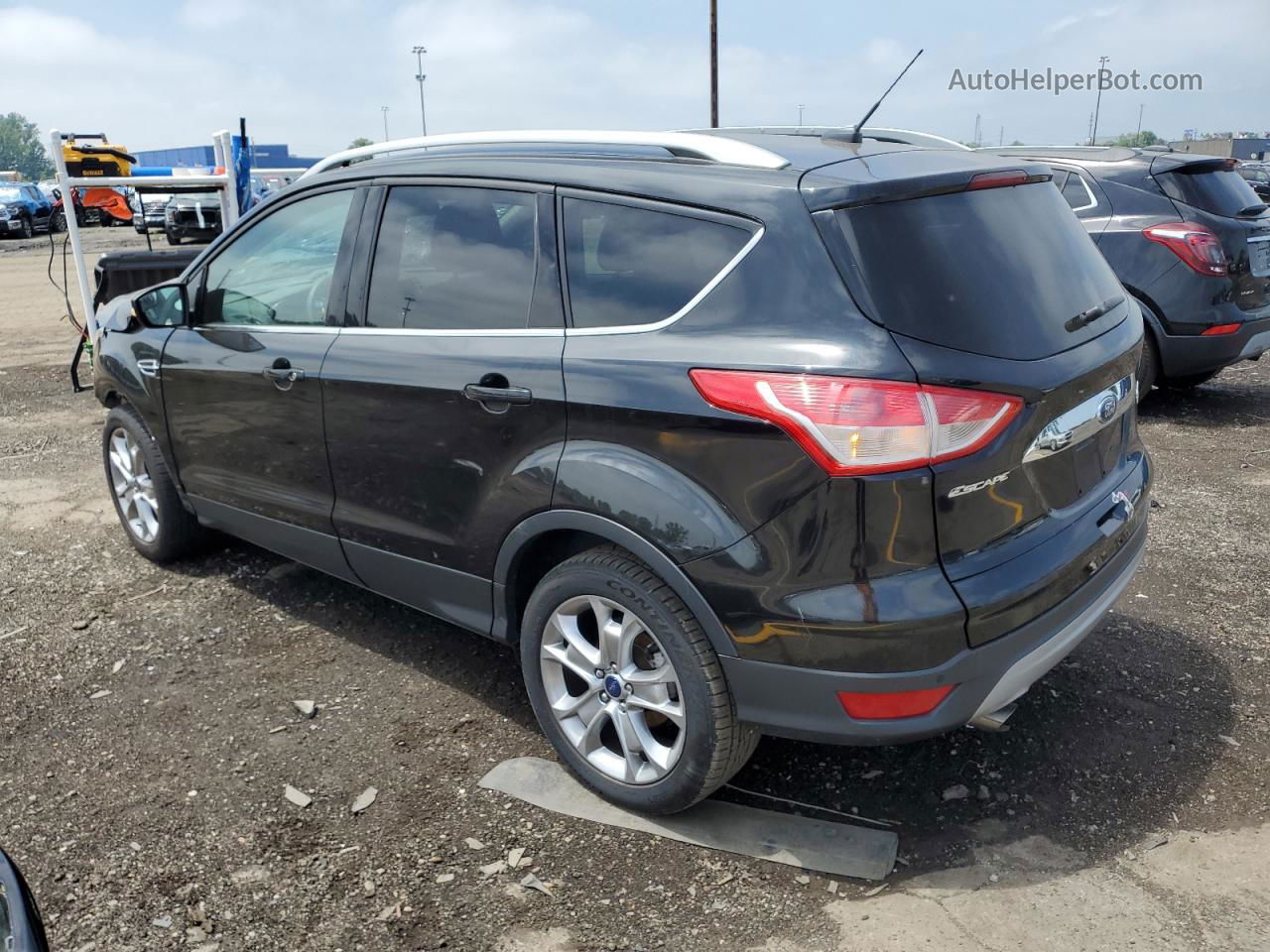 2015 Ford Escape Titanium Black vin: 1FMCU0JX7FUB92771