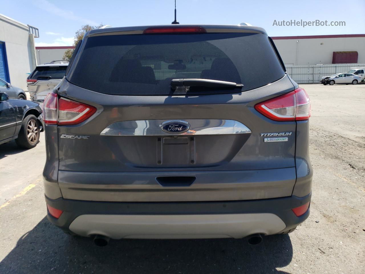 2014 Ford Escape Titanium Gray vin: 1FMCU0JX8EUB32190