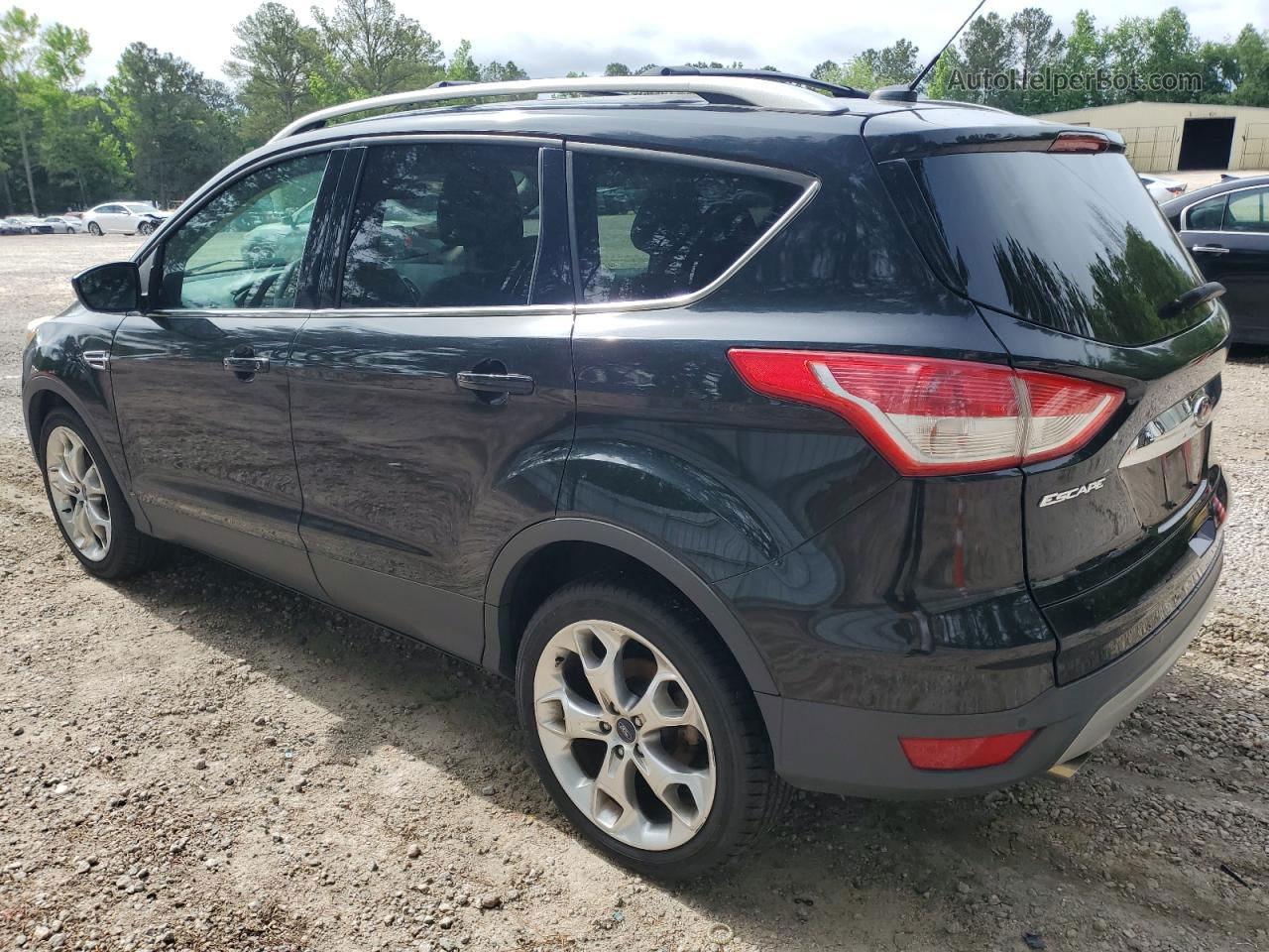 2014 Ford Escape Titanium Black vin: 1FMCU0JX8EUB69529