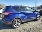 2016 Ford Escape Titanium Синий vin: 1FMCU0JX8GUA49541