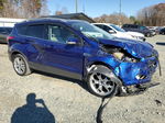 2016 Ford Escape Titanium Blue vin: 1FMCU0JX8GUA49541