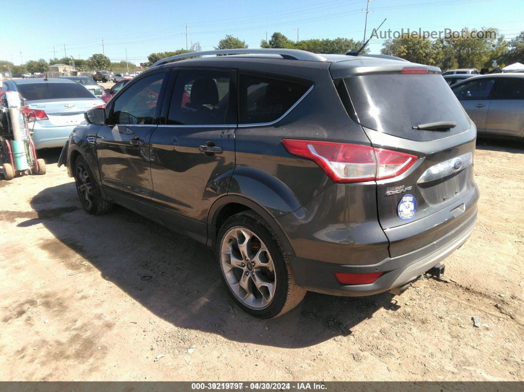 2016 Ford Escape Titanium Серый vin: 1FMCU0JX8GUB36548