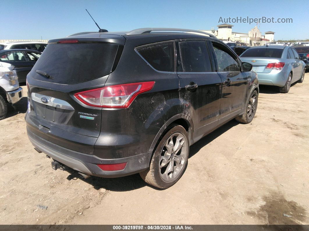 2016 Ford Escape Titanium Серый vin: 1FMCU0JX8GUB36548