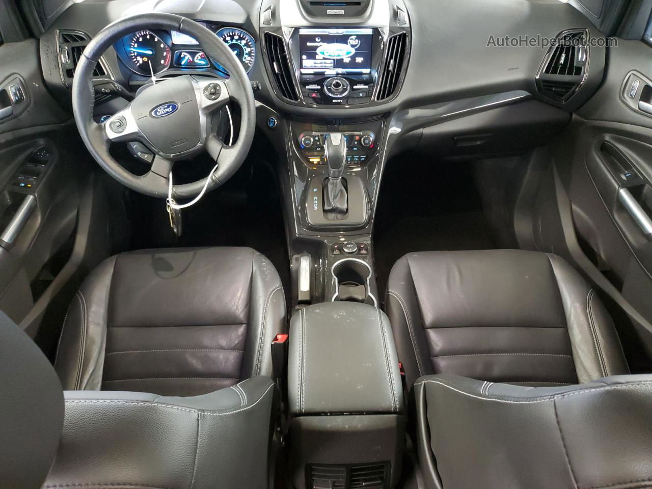 2015 Ford Escape Titanium Темно-бордовый vin: 1FMCU0JXXFUA24087