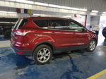 2015 Ford Escape Titanium Maroon vin: 1FMCU0JXXFUA24087