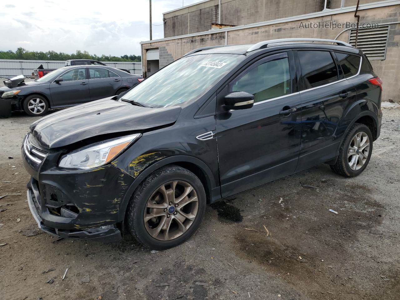 2015 Ford Escape Titanium Black vin: 1FMCU0JXXFUB55391