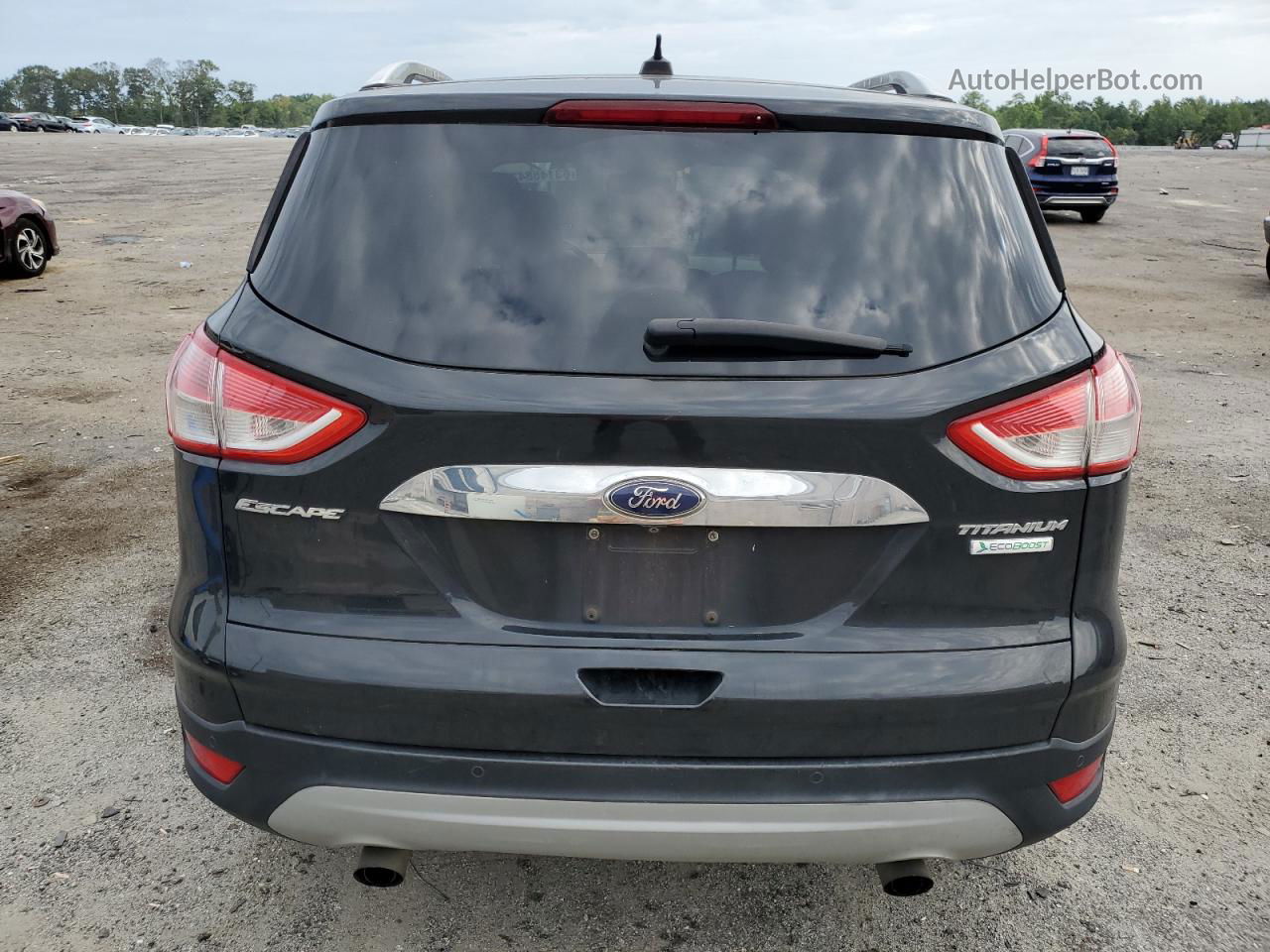 2015 Ford Escape Titanium Black vin: 1FMCU0JXXFUB55391