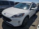 2021 Ford Escape Sel White vin: 1FMCU0KZ3MUB22715