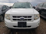 2009 Ford Escape Hybrid White vin: 1FMCU49329KC39648