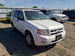 2009 Ford Escape Hybrid White vin: 1FMCU49339KC39318