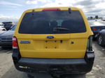 2009 Ford Escape Hybrid Yellow vin: 1FMCU49349KC01774