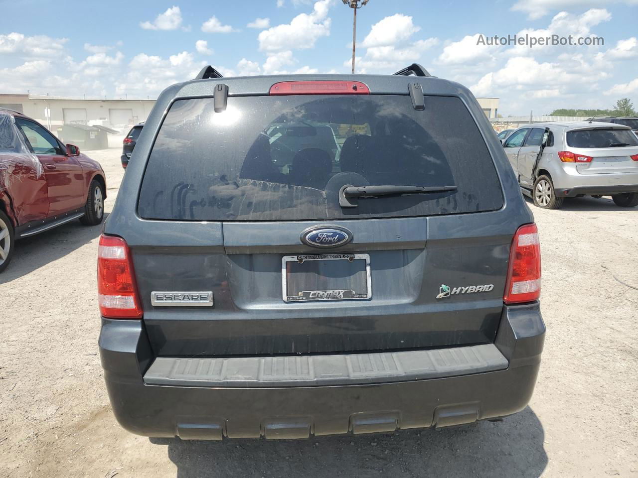 2009 Ford Escape Hybrid Charcoal vin: 1FMCU49359KC39935