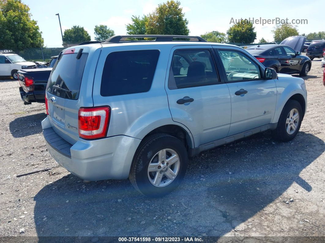 2009 Ford Escape Hybrid Light Blue vin: 1FMCU49369KB02342