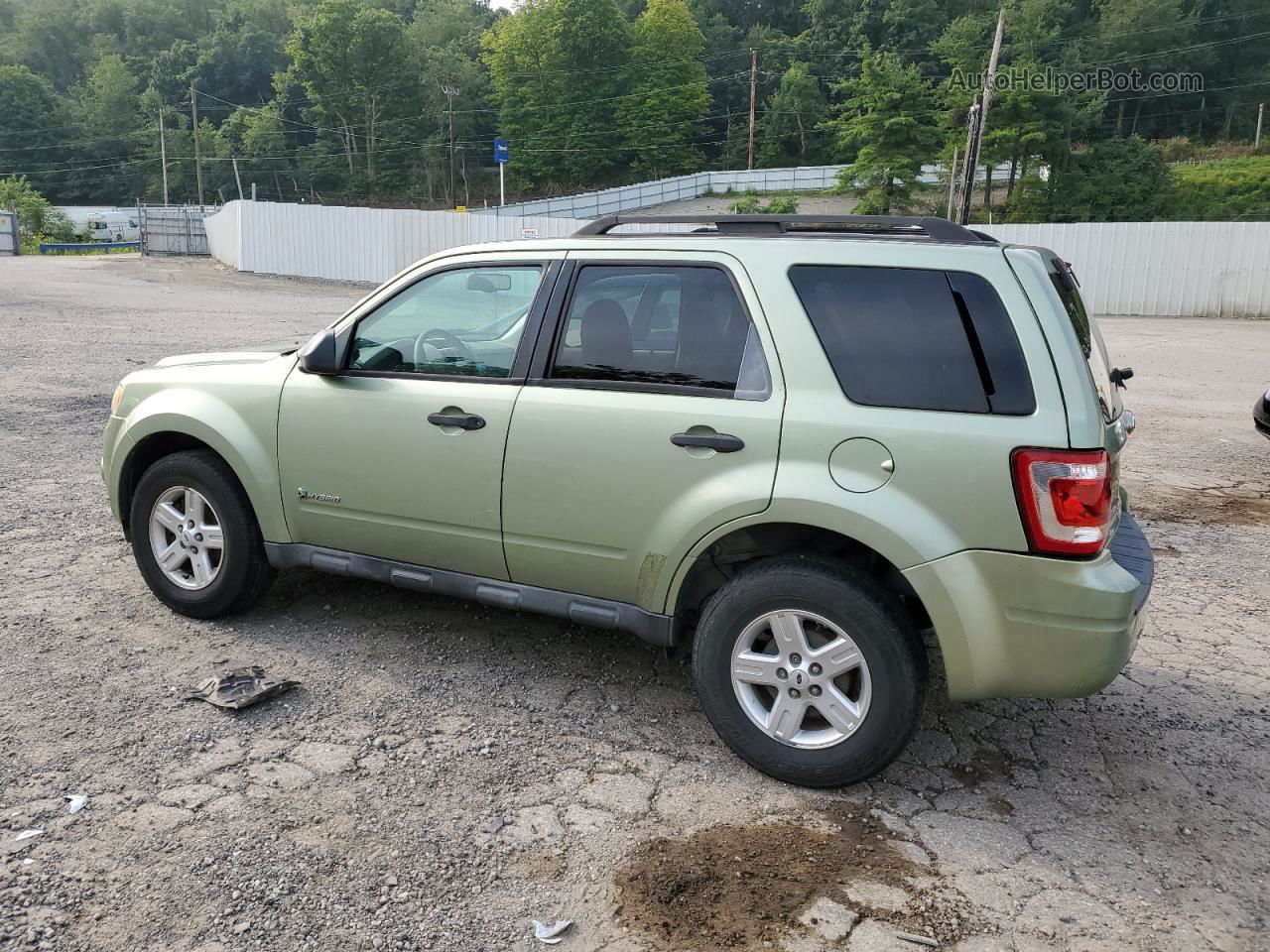 2009 Ford Escape Hybrid Green vin: 1FMCU49389KA49370