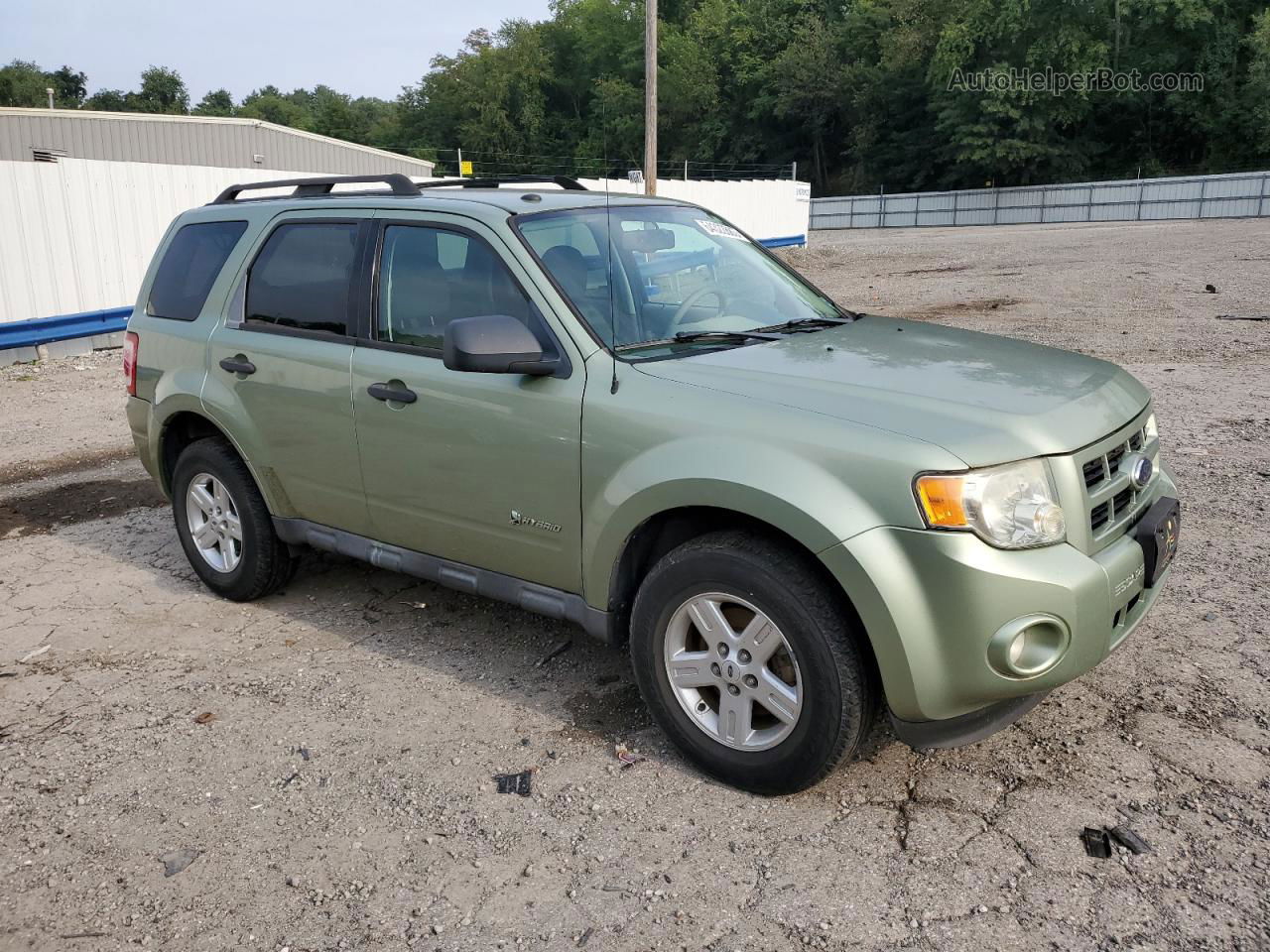 2009 Ford Escape Hybrid Green vin: 1FMCU49389KA49370