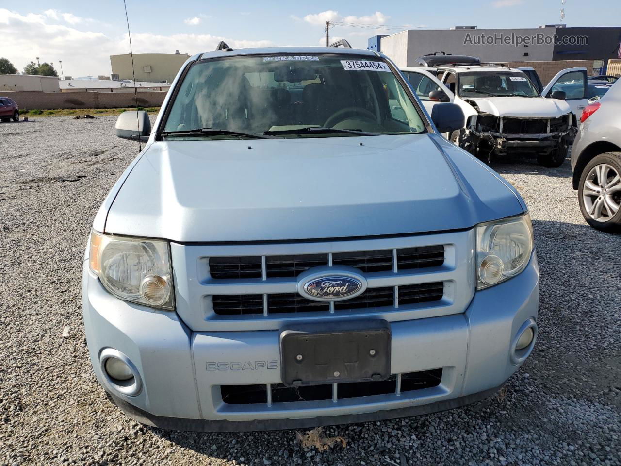 2009 Ford Escape Hybrid Синий vin: 1FMCU493X9KA42372