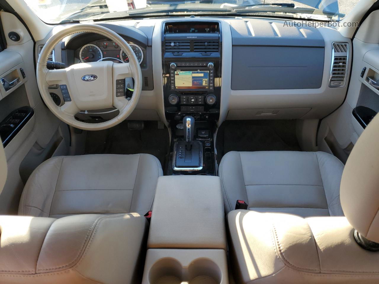 2010 Ford Escape Hybrid Серый vin: 1FMCU4K30AKB66598