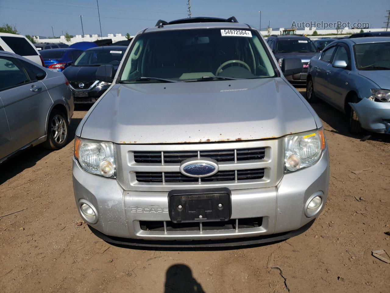 2009 Ford Escape Hybrid Серебряный vin: 1FMCU59309KC02345