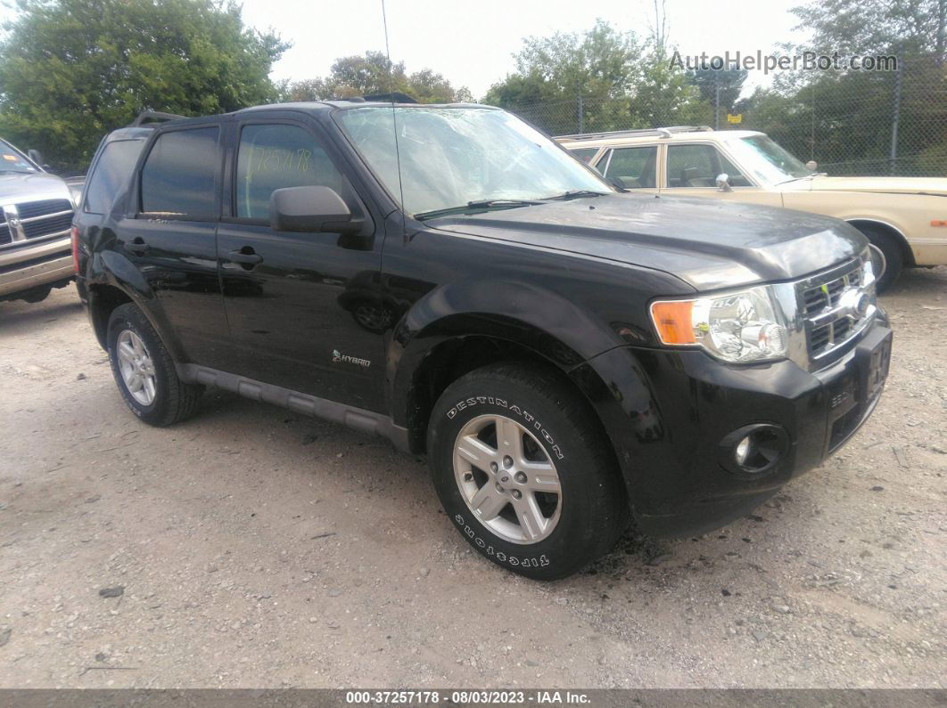 2009 Ford Escape Hybrid Черный vin: 1FMCU59309KC19467