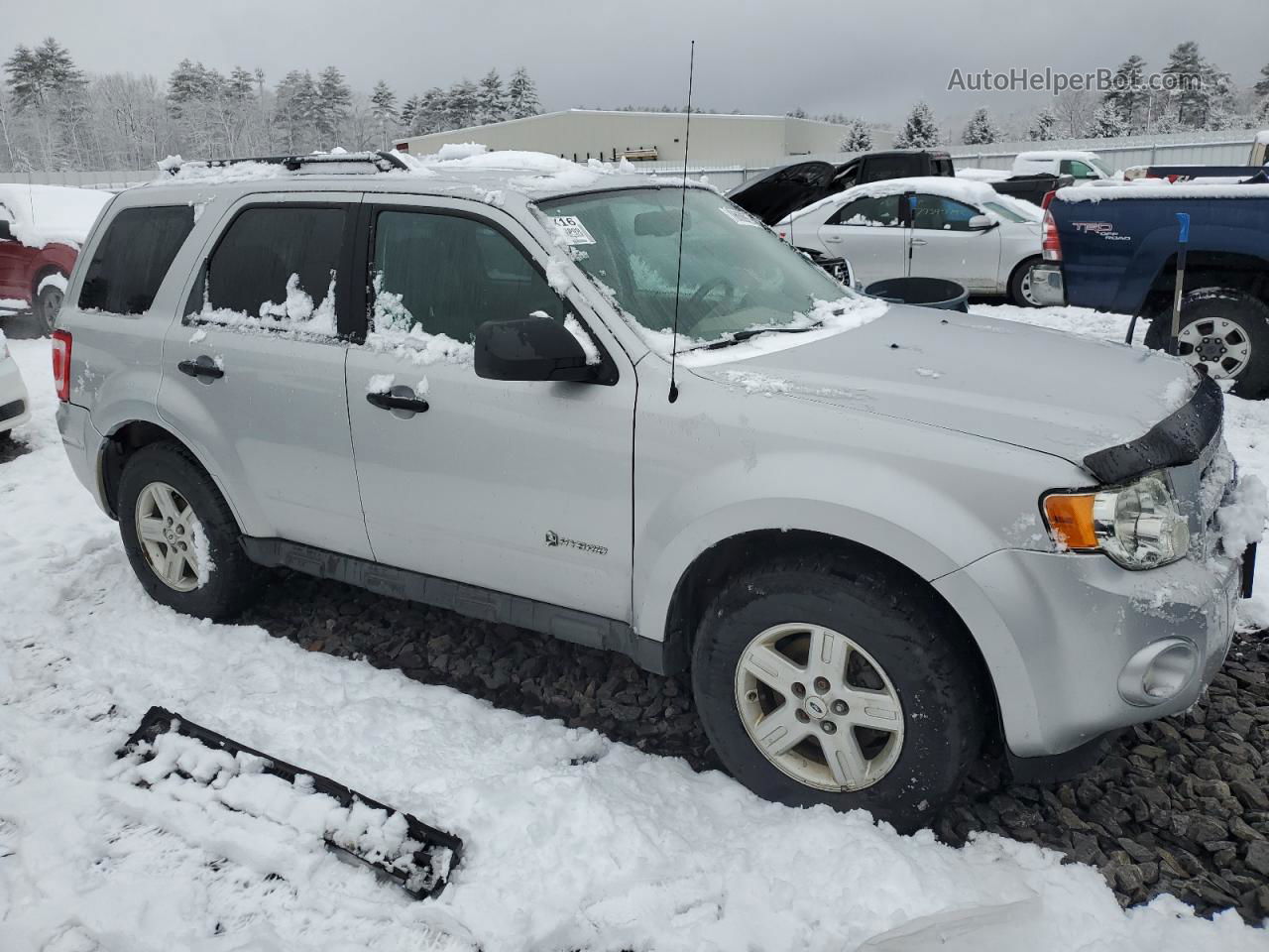 2009 Ford Escape Hybrid Silver vin: 1FMCU59339KA69662