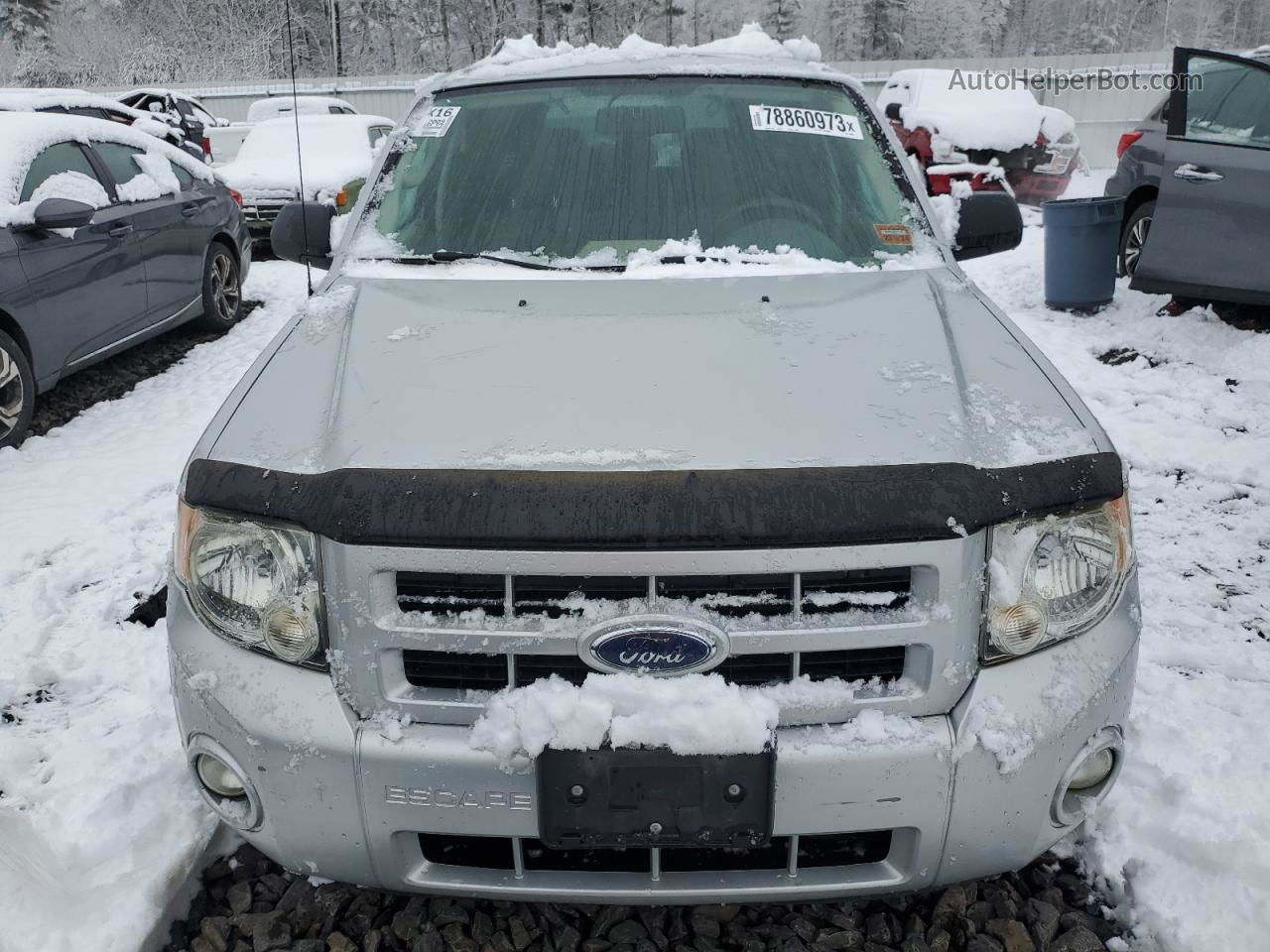 2009 Ford Escape Hybrid Silver vin: 1FMCU59339KA69662