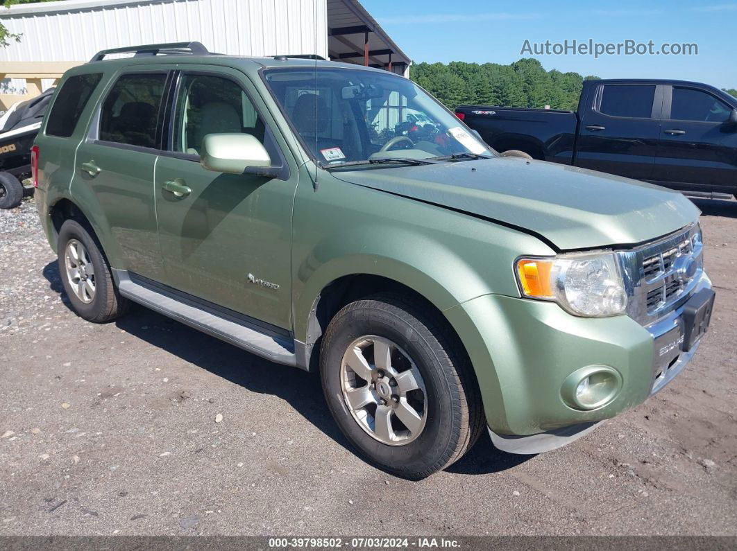 2009 Ford Escape Hybrid Limited Green vin: 1FMCU59359KA02268