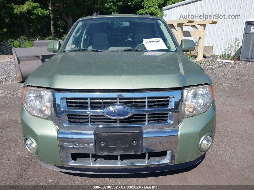 2009 Ford Escape Hybrid Limited Green vin: 1FMCU59359KA02268