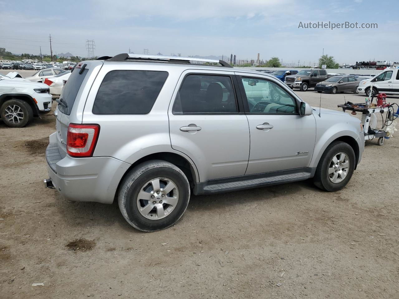 2009 Ford Escape Hybrid Silver vin: 1FMCU59359KA81604