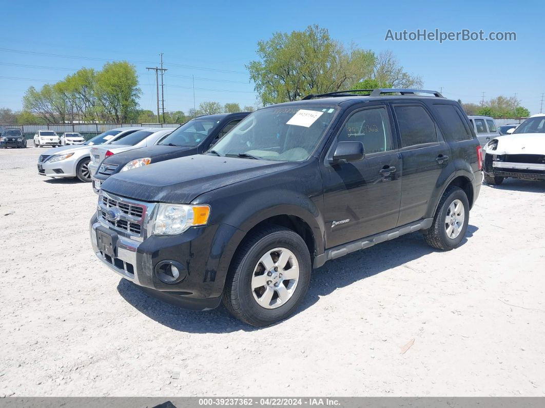 2009 Ford Escape Hybrid Limited Black vin: 1FMCU59359KC33381