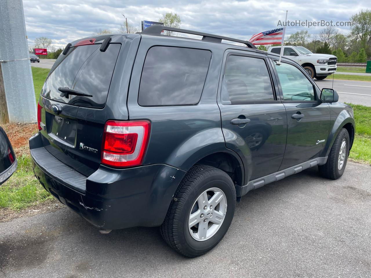 2009 Ford Escape Hybrid Gray vin: 1FMCU59369KA71230