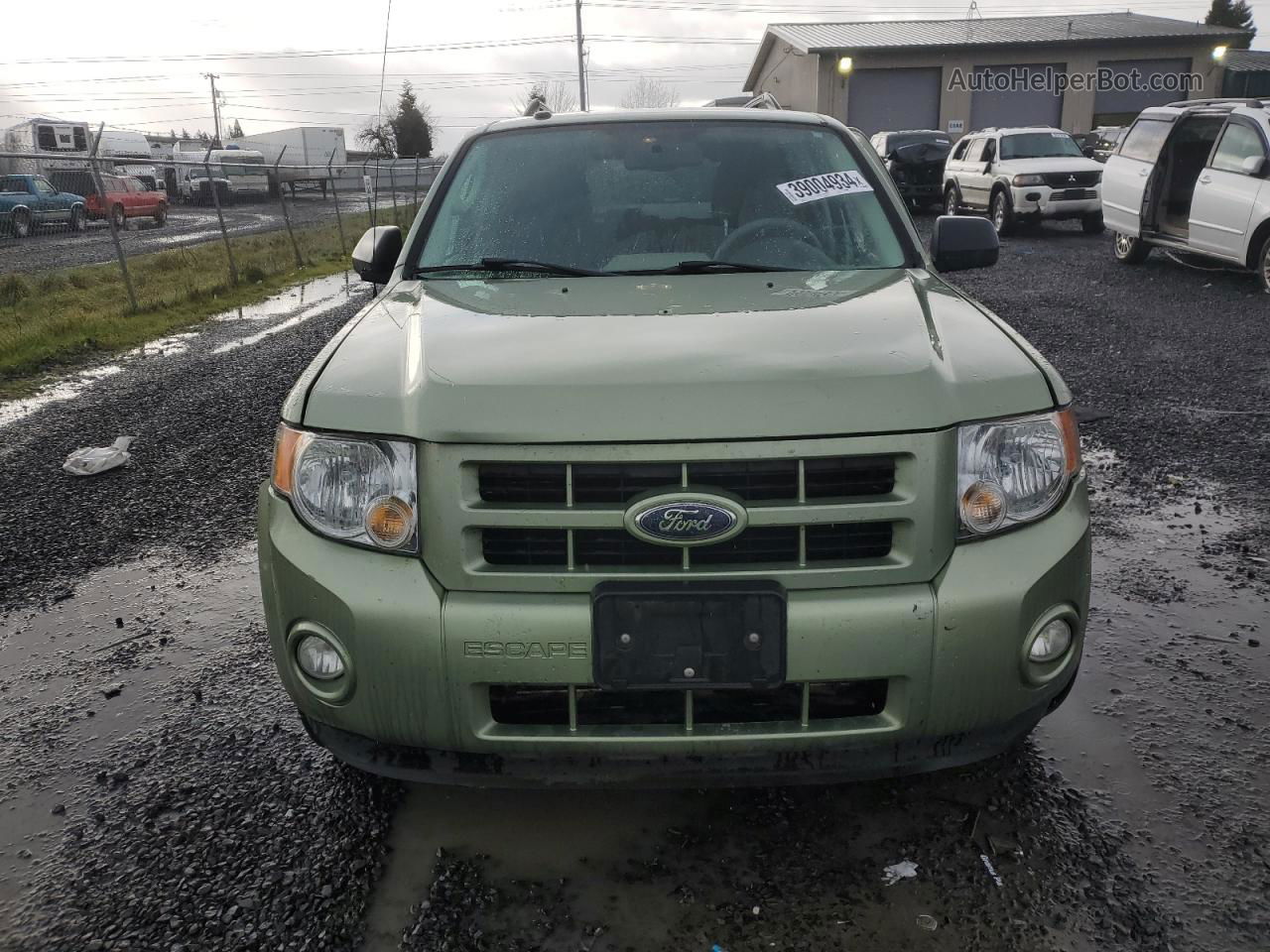 2009 Ford Escape Hybrid Зеленый vin: 1FMCU59369KB20149