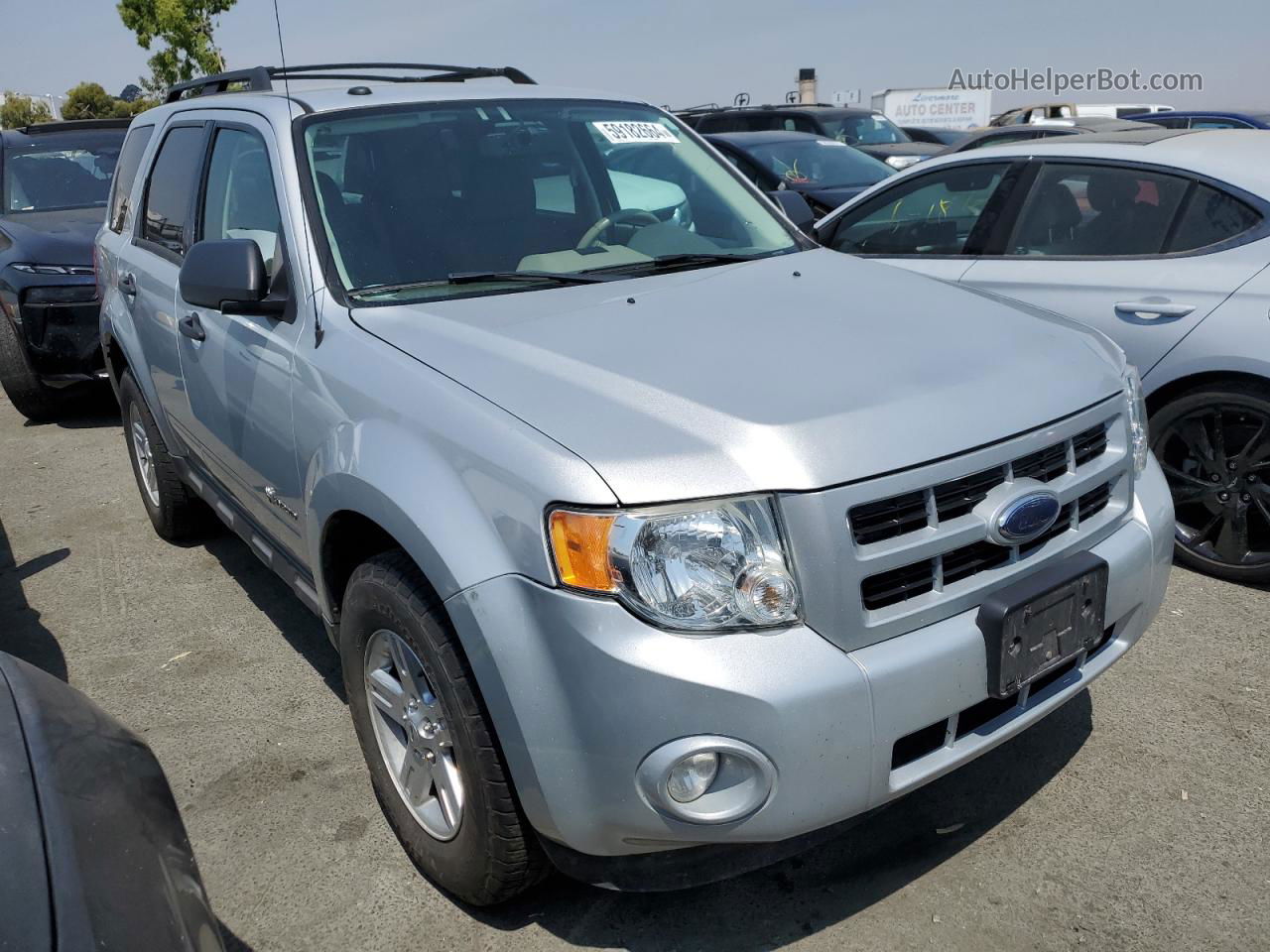 2009 Ford Escape Hybrid Silver vin: 1FMCU59369KB27943