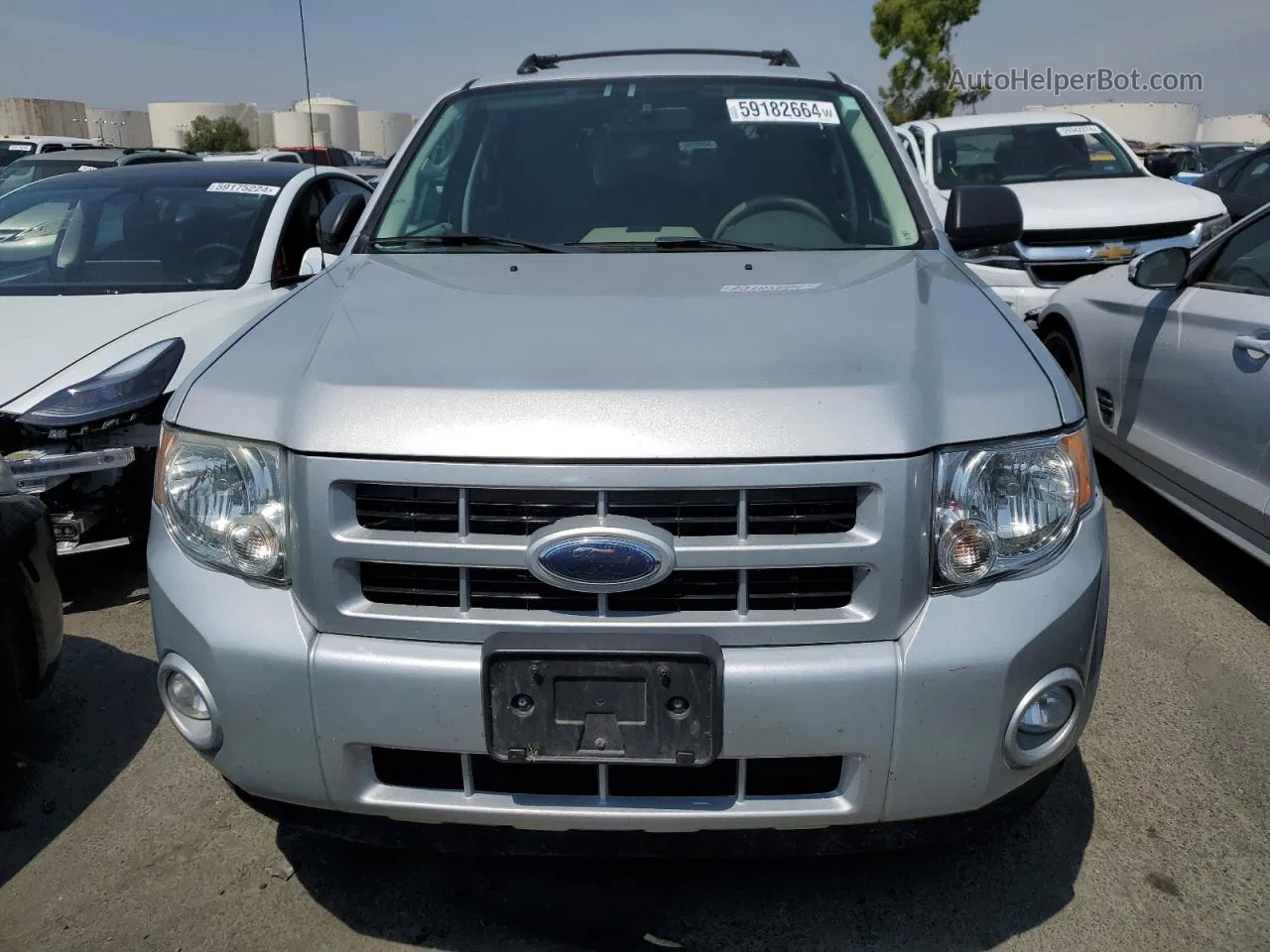 2009 Ford Escape Hybrid Silver vin: 1FMCU59369KB27943