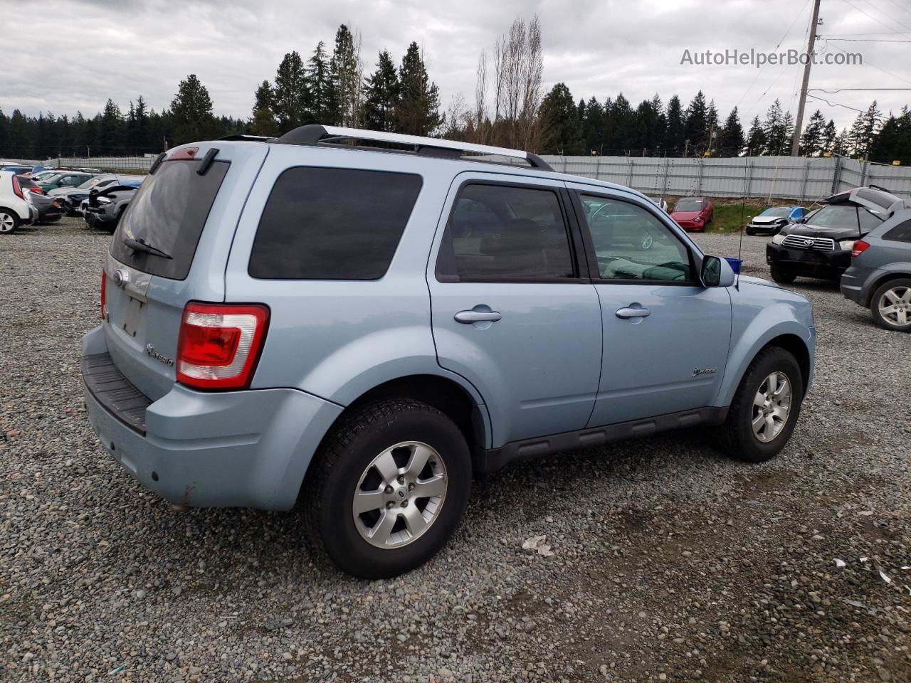 2009 Ford Escape Hybrid Blue vin: 1FMCU593X9KA88872