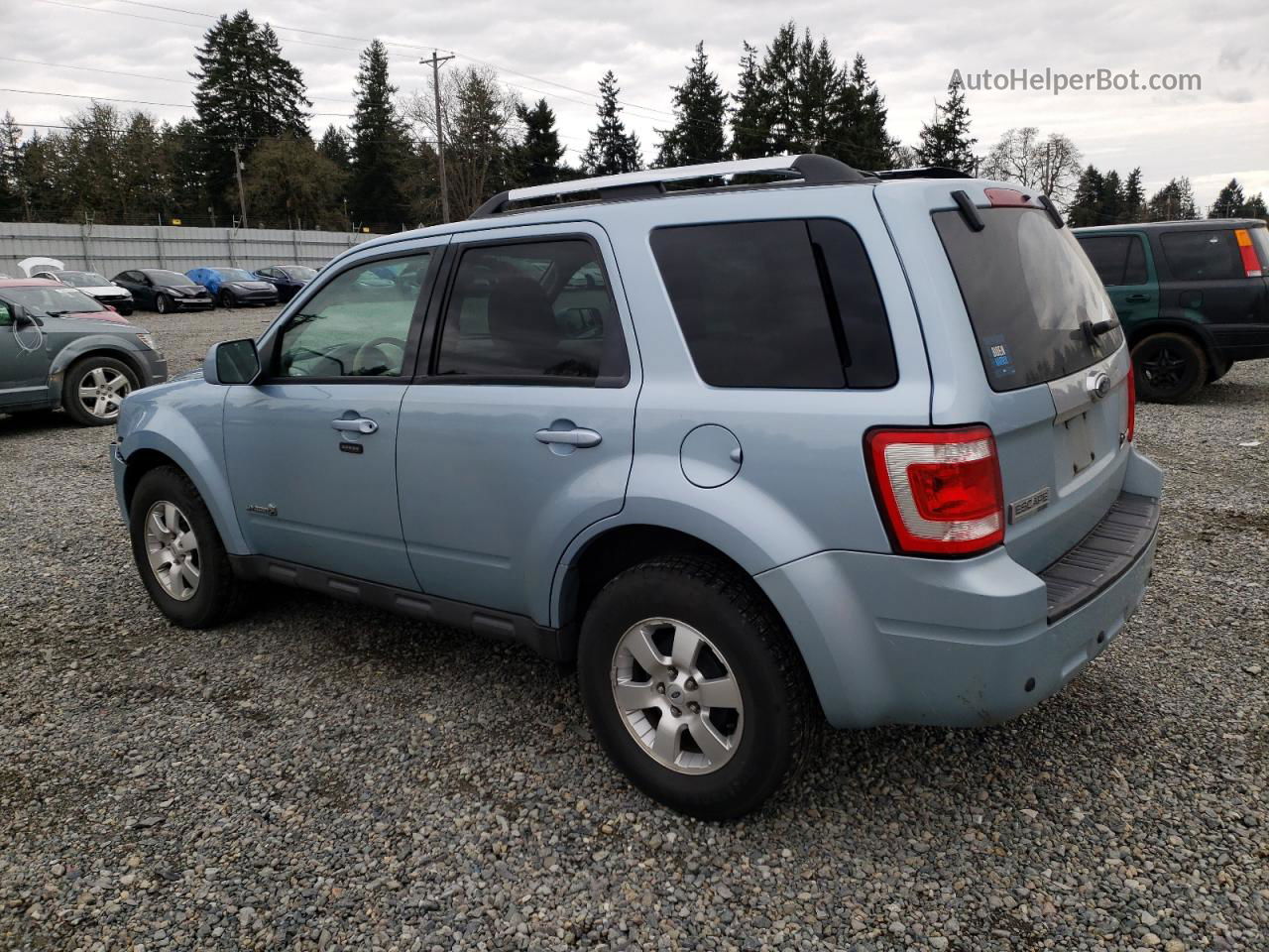 2009 Ford Escape Hybrid Blue vin: 1FMCU593X9KA88872