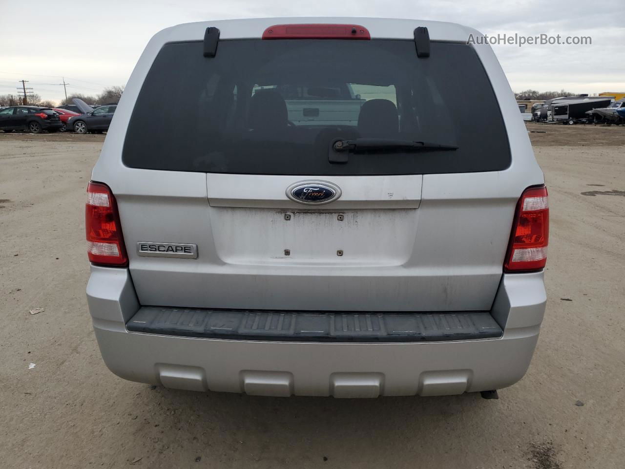 2009 Ford Escape Xls Silver vin: 1FMCU92719KB70154