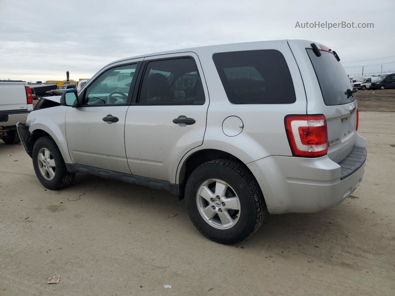 2009 Ford Escape Xls Silver vin: 1FMCU92719KB70154