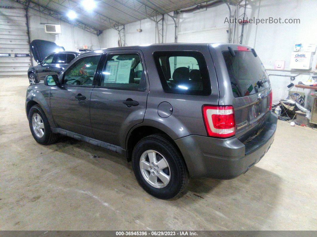 2009 Ford Escape Xls Gray vin: 1FMCU92739KB26978